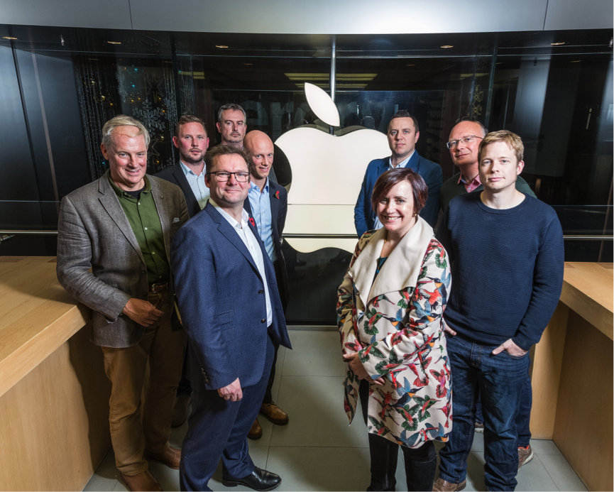 Apple hosts high-tech start-ups from Exeter, Bristol and Southampton