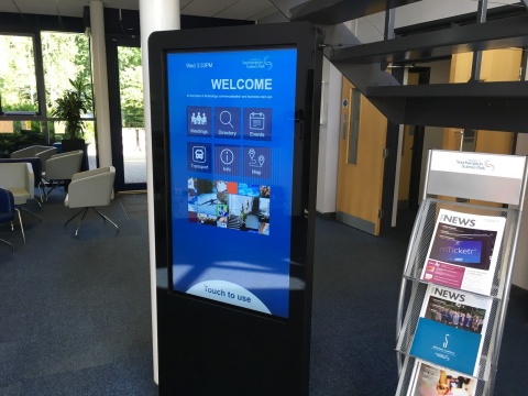 Digital wayfinding innovation at the University of Southampton Science Park