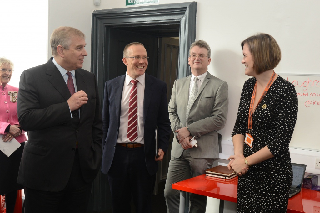 Royal support for Engine Shed’s growth mission and latest robotics at BRL