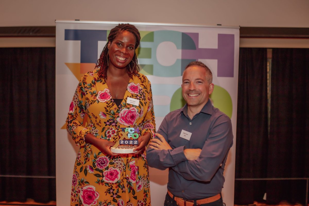 Inclued wins Best Elevator Pitch award at Tech-Xpo 2022