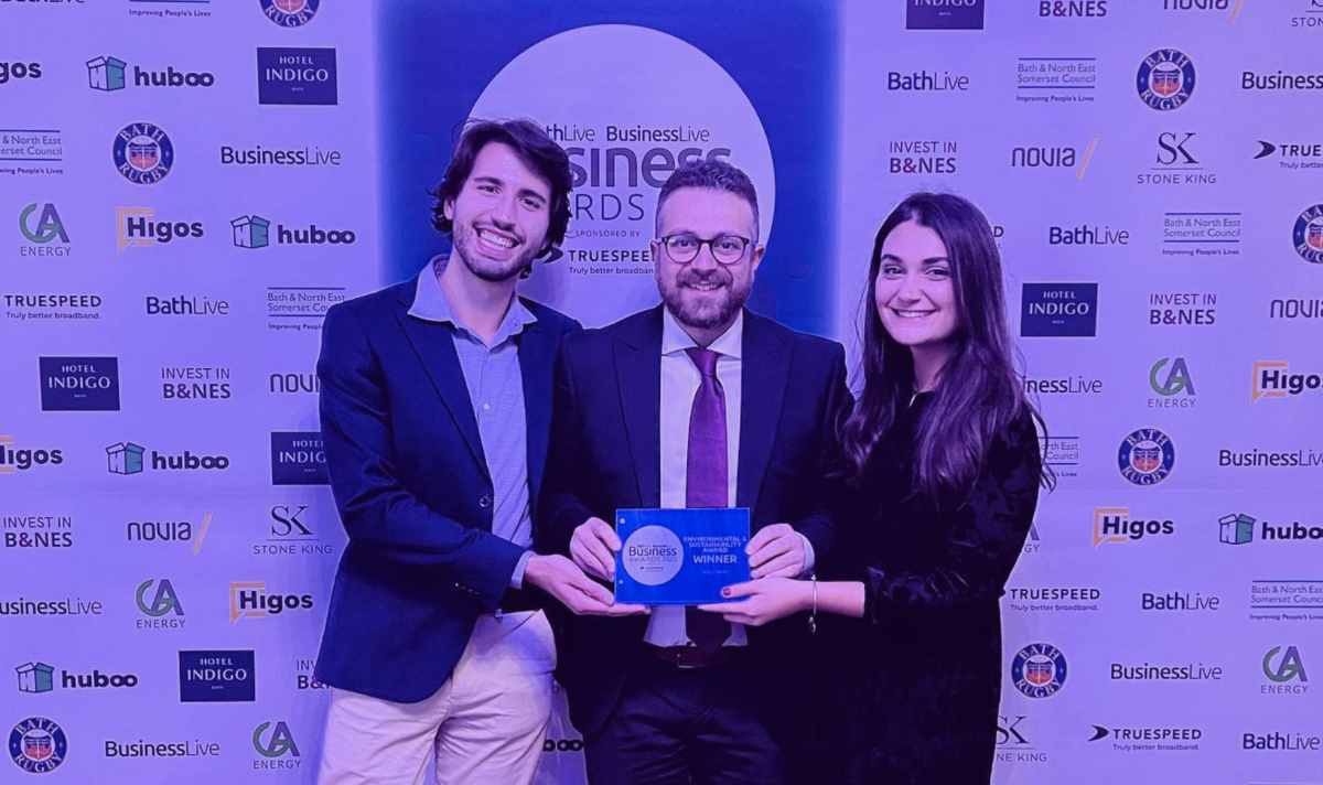Naturbeads recognised for their environment and sustainability efforts at BathLive