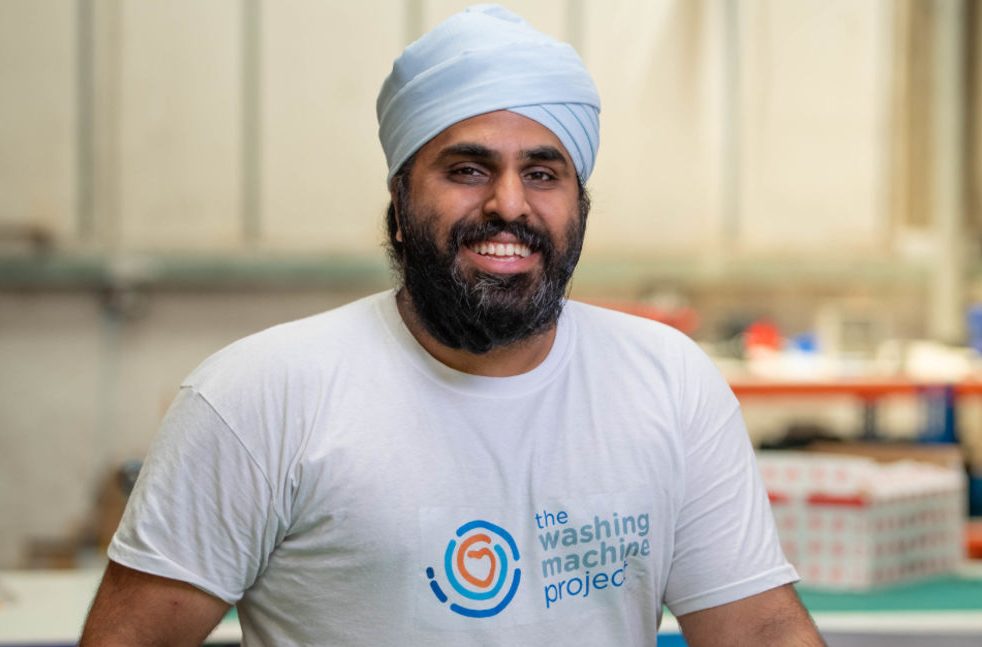 The Washing Machine Project’s Founder wins prestigious Points of Light award