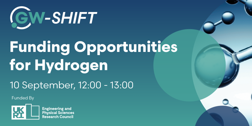 GW-SHIFT Seminar Series: Funding Opportunities for Hydrogen with GW-SHIFT
