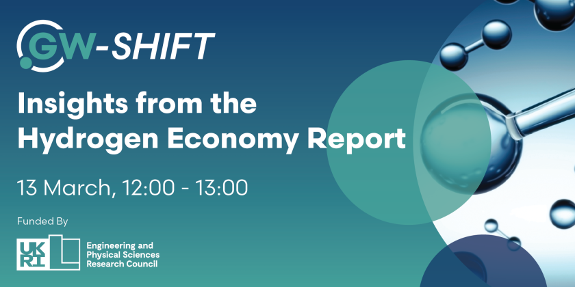 GW-SHIFT Seminar Series: Insights from the Hydrogen Economy Report